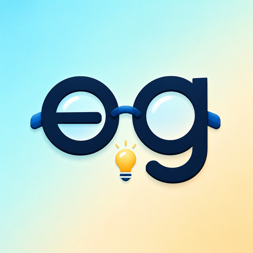 EGTutor 안경 모양 앱 아이콘